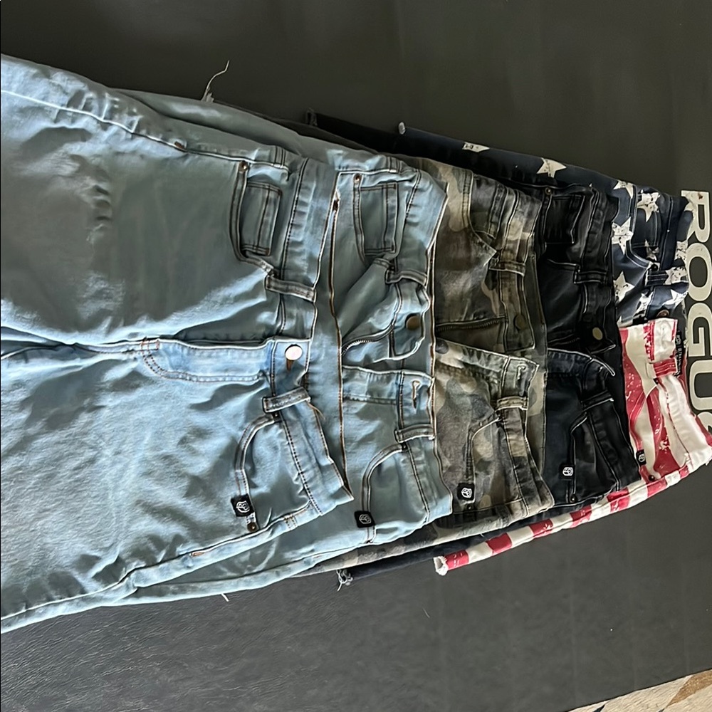 Born Primitive Men's Athletic Shorts - Blue, Black, Camouflage, American Flag